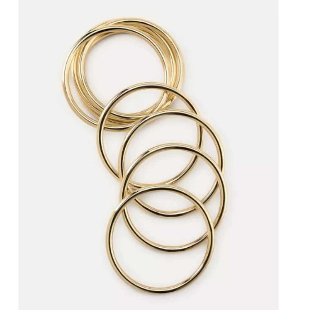 ZARA PACK OF METAL BRACELETS - Picture 2 of 5